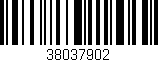 Código de barras (EAN, GTIN, SKU, ISBN): '38037902'