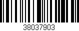 Código de barras (EAN, GTIN, SKU, ISBN): '38037903'