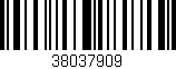 Código de barras (EAN, GTIN, SKU, ISBN): '38037909'