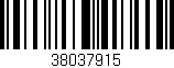 Código de barras (EAN, GTIN, SKU, ISBN): '38037915'