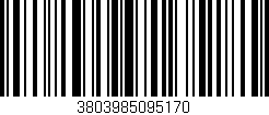 Código de barras (EAN, GTIN, SKU, ISBN): '3803985095170'