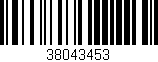 Código de barras (EAN, GTIN, SKU, ISBN): '38043453'