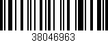 Código de barras (EAN, GTIN, SKU, ISBN): '38046963'