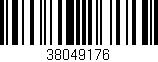 Código de barras (EAN, GTIN, SKU, ISBN): '38049176'