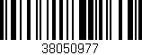 Código de barras (EAN, GTIN, SKU, ISBN): '38050977'