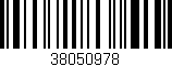 Código de barras (EAN, GTIN, SKU, ISBN): '38050978'