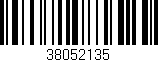 Código de barras (EAN, GTIN, SKU, ISBN): '38052135'