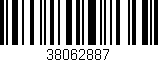 Código de barras (EAN, GTIN, SKU, ISBN): '38062887'