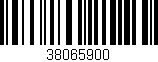 Código de barras (EAN, GTIN, SKU, ISBN): '38065900'