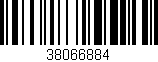 Código de barras (EAN, GTIN, SKU, ISBN): '38066884'
