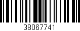 Código de barras (EAN, GTIN, SKU, ISBN): '38067741'