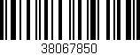 Código de barras (EAN, GTIN, SKU, ISBN): '38067850'