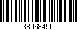 Código de barras (EAN, GTIN, SKU, ISBN): '38068456'