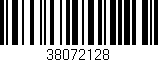 Código de barras (EAN, GTIN, SKU, ISBN): '38072128'