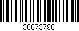 Código de barras (EAN, GTIN, SKU, ISBN): '38073790'