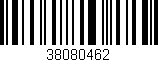 Código de barras (EAN, GTIN, SKU, ISBN): '38080462'