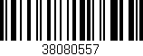 Código de barras (EAN, GTIN, SKU, ISBN): '38080557'