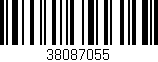 Código de barras (EAN, GTIN, SKU, ISBN): '38087055'