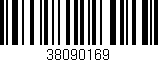 Código de barras (EAN, GTIN, SKU, ISBN): '38090169'
