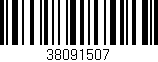 Código de barras (EAN, GTIN, SKU, ISBN): '38091507'