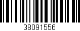 Código de barras (EAN, GTIN, SKU, ISBN): '38091556'