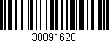Código de barras (EAN, GTIN, SKU, ISBN): '38091620'