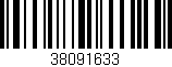Código de barras (EAN, GTIN, SKU, ISBN): '38091633'