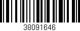 Código de barras (EAN, GTIN, SKU, ISBN): '38091646'