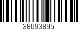 Código de barras (EAN, GTIN, SKU, ISBN): '38093895'