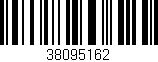 Código de barras (EAN, GTIN, SKU, ISBN): '38095162'