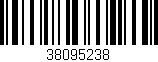 Código de barras (EAN, GTIN, SKU, ISBN): '38095238'
