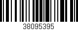 Código de barras (EAN, GTIN, SKU, ISBN): '38095395'