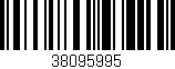 Código de barras (EAN, GTIN, SKU, ISBN): '38095995'