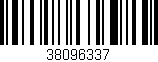 Código de barras (EAN, GTIN, SKU, ISBN): '38096337'