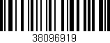Código de barras (EAN, GTIN, SKU, ISBN): '38096919'