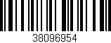 Código de barras (EAN, GTIN, SKU, ISBN): '38096954'