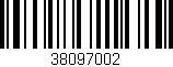 Código de barras (EAN, GTIN, SKU, ISBN): '38097002'
