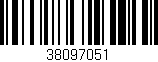 Código de barras (EAN, GTIN, SKU, ISBN): '38097051'