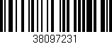 Código de barras (EAN, GTIN, SKU, ISBN): '38097231'