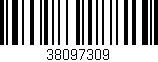 Código de barras (EAN, GTIN, SKU, ISBN): '38097309'