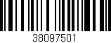 Código de barras (EAN, GTIN, SKU, ISBN): '38097501'