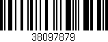 Código de barras (EAN, GTIN, SKU, ISBN): '38097879'