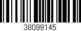 Código de barras (EAN, GTIN, SKU, ISBN): '38099145'
