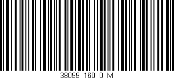 Código de barras (EAN, GTIN, SKU, ISBN): '38099_160_0_M'