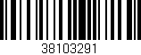 Código de barras (EAN, GTIN, SKU, ISBN): '38103291'