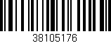 Código de barras (EAN, GTIN, SKU, ISBN): '38105176'