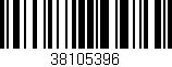 Código de barras (EAN, GTIN, SKU, ISBN): '38105396'