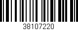 Código de barras (EAN, GTIN, SKU, ISBN): '38107220'