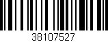 Código de barras (EAN, GTIN, SKU, ISBN): '38107527'