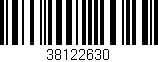 Código de barras (EAN, GTIN, SKU, ISBN): '38122630'